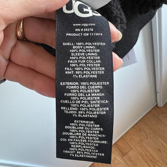 UGG | Men's Ethan Bomber Sherpa Jacket - Picture 13 of 15